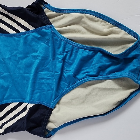 Adidas Swimwear - Blue and White - Picture 3 of 12